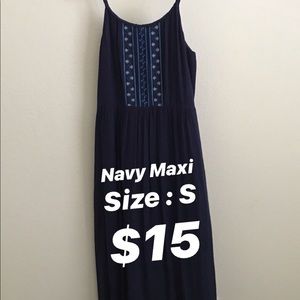 Maxi cotton embroidered